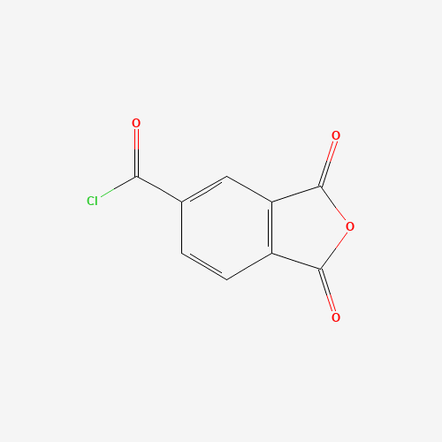 1204-28-0 4-Chloroformylphthalic anhydride chemical structure