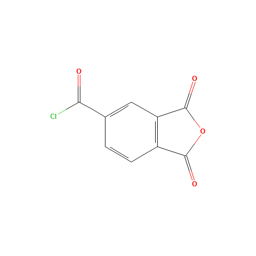 1204-28-0 4-Chloroformylphthalic anhydride chemical structure