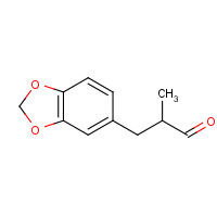 1205-17-0 2-Methyl-3-(3,4-methylenedioxyphenyl)propanal chemical structure