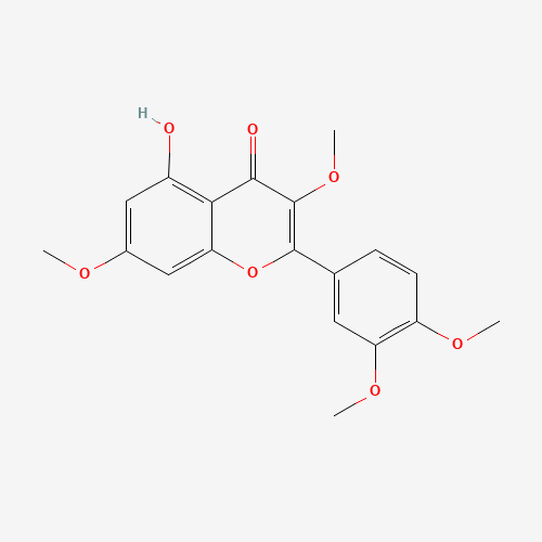 1245-15-4 QUERCETIN-3,7,3',4'-TETRAMETHYL ETHER chemical structure