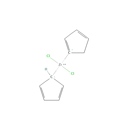 1291-32-3 Bis(cyclopentadienyl)zirconium dichloride chemical structure