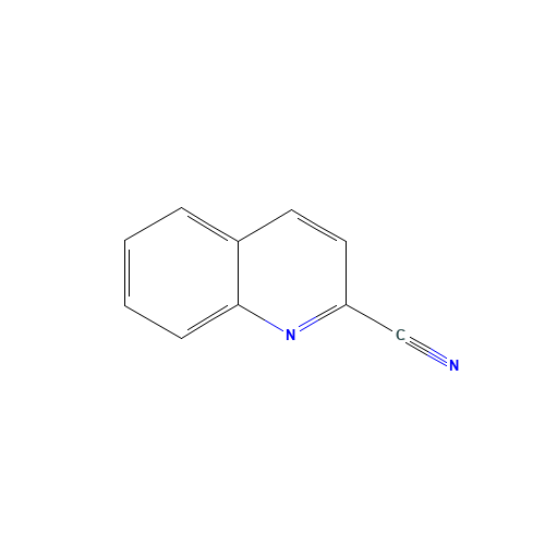 1436-43-7 QUINOLINE-2-CARBONITRILE chemical structure