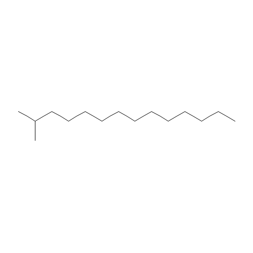 1560-95-8 2-METHYLTETRADECANE chemical structure