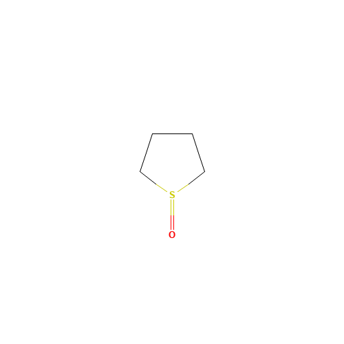 1600-44-8 Tetramethylene sulfoxide chemical structure