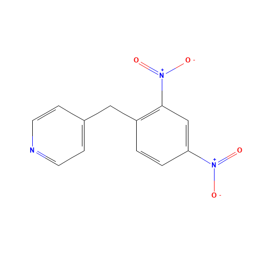 1603-85-6 4-(2,4-DINITROBENZYL)PYRIDINE chemical structure