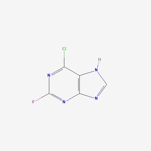1651-29-2 6-Chloro-2-fluoropurine chemical structure