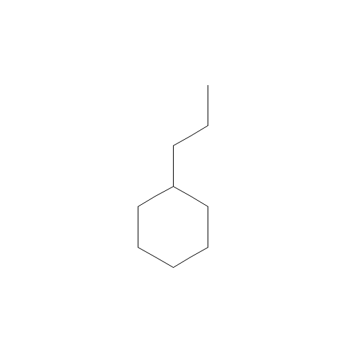 1678-92-8 PROPYLCYCLOHEXANE chemical structure