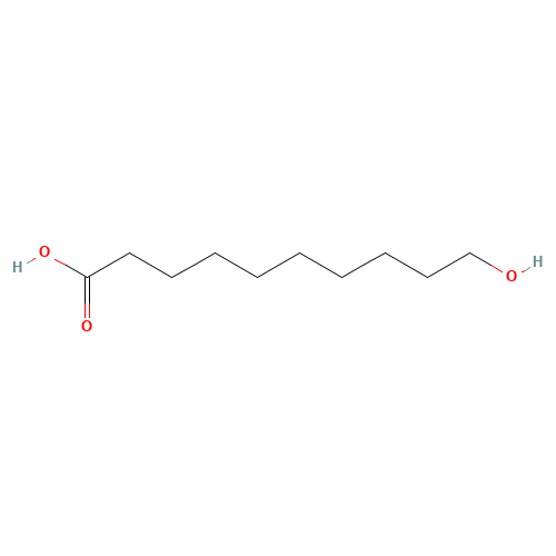 1679-53-4 10-Hydroxydecanoic acid chemical structure
