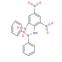 1707-75-1 1,1-DIPHENYL-2-PICRYLHYDRAZINE chemical structure