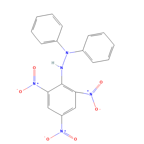 1707-75-1 1,1-DIPHENYL-2-PICRYLHYDRAZINE chemical structure
