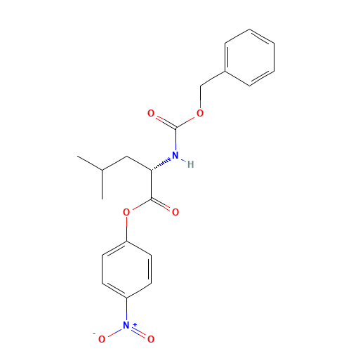 1738-87-0 Z-LEU-ONP chemical structure