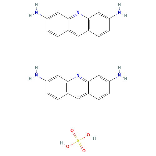 1811-28-5 PROFLAVINE HEMISULFATE chemical structure