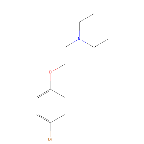 1823-62-7 4-[2-N,N-DIETHYLETHOXY]PHENYL BROMIDE chemical structure