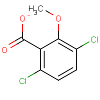 1918-00-9 Dicamba chemical structure