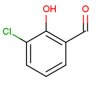 1927-94-2 3-CHLORO-2-HYDROXY-BENZALDEHYDE chemical structure