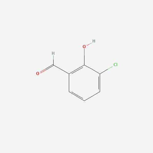1927-94-2 3-CHLORO-2-HYDROXY-BENZALDEHYDE chemical structure