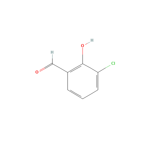 1927-94-2 3-CHLORO-2-HYDROXY-BENZALDEHYDE chemical structure