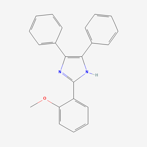 1965-19-1 2-(2-Methoxyphenyl)-4,5-diphenyl-1H-imidazole chemical structure
