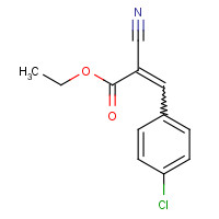 2169-68-8 ETHYL 3-(4-CHLOROPHENYL)-2-CYANOACRYLATE chemical structure