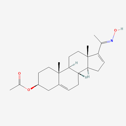 2174-13-2 16-DEHYDROPREGNENOLONE ACETATE OXIME chemical structure