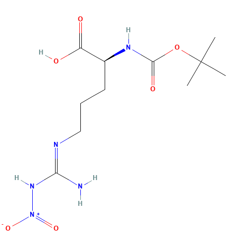 2188-18-3 N-Boc-N'-nitro-L-arginine chemical structure