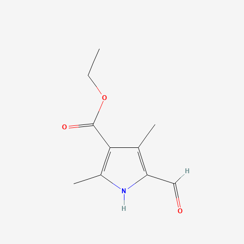 2199-59-9 Ethyl 5-formyl-2,4-dimethyl-1H-pyrrole-3-carboxylate chemical structure