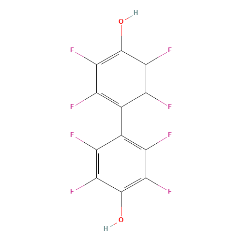 2200-70-6 OCTAFLUORO-4,4'-BIPHENOL chemical structure