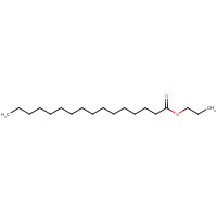 2239-78-3 PALMITIC ACID PROPYL ESTER chemical structure