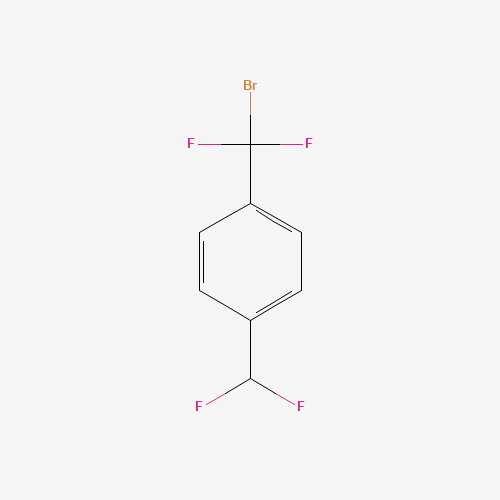 2250-36-4 4-(BROMODIFLUOROMETHYL)-1-(DIFLUOROMETHYL)BENZENE chemical structure