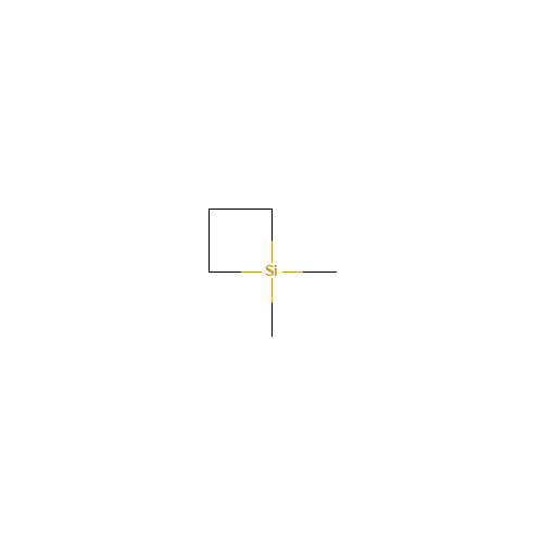 2295-12-7 CYCLOTRIMETHYLENEDIMETHYLSILANE chemical structure