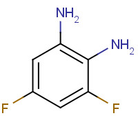 2369-29-1 1,2-DIAMINO-3,5-DIFLUOROBENZENE chemical structure