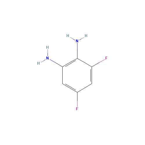 2369-29-1 1,2-DIAMINO-3,5-DIFLUOROBENZENE chemical structure