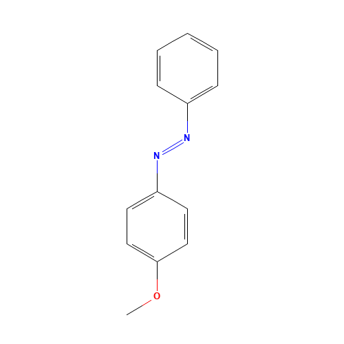 2396-60-3 4-METHOXYAZOBENZENE chemical structure