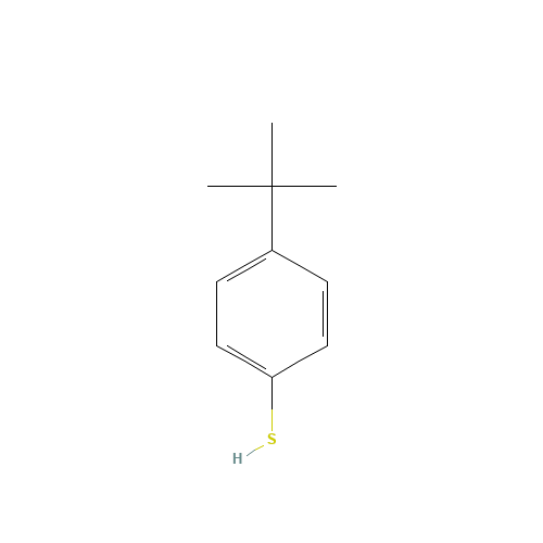 2396-68-1 4-TERT-BUTYLTHIOPHENOL chemical structure