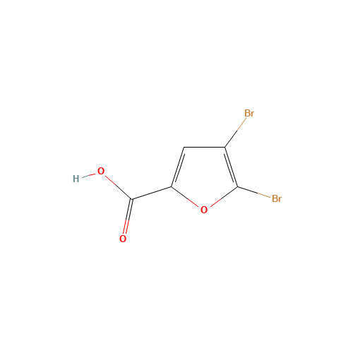 2434-03-9 2,3-Dibromofuran-5-carboxylic acid chemical structure