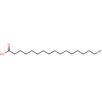 2536-35-8 16-Bromohexadecanoic acid chemical structure