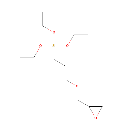 2602-34-8 (3-Glycidyloxypropyl)triethoxysilane chemical structure