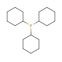 2622-14-2 Tricyclohexyl phosphine chemical structure
