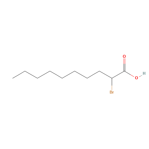 2623-95-2 2-BROMODECANOIC ACID chemical structure