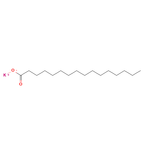 2624-31-9 POTASSIUM PALMITATE chemical structure
