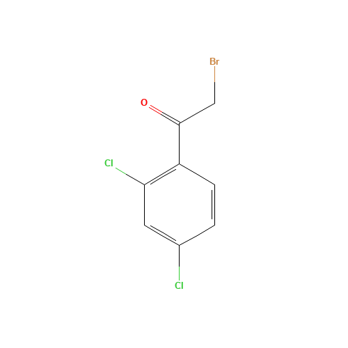 2631-72-3 2-Bromo-2',4'-dichloroacetophenone chemical structure