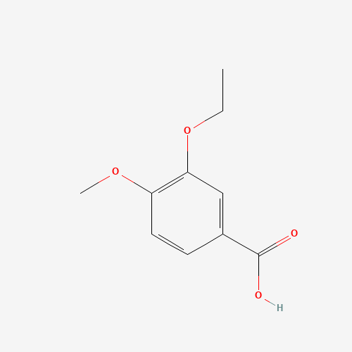 2651-55-0 3-ETHOXY-4-METHOXYBENZOIC ACID chemical structure