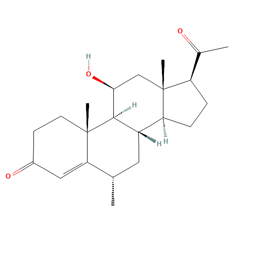 2668-66-8 MEDRYSONE chemical structure