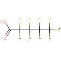 2706-90-3 PERFLUOROPENTANOIC ACID chemical structure