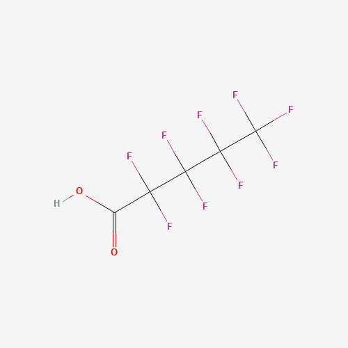 2706-90-3 PERFLUOROPENTANOIC ACID chemical structure
