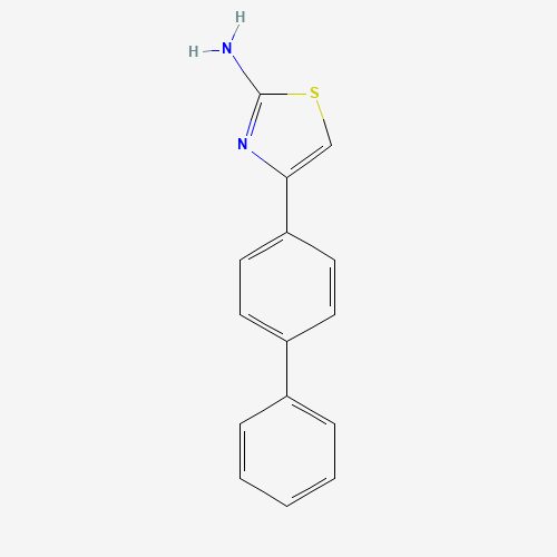 2834-79-9 4-BIPHENYL-4-YL-THIAZOL-2-YLAMINE chemical structure