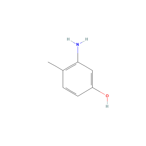 2836-00-2 3-Amino-4-methylphenol chemical structure