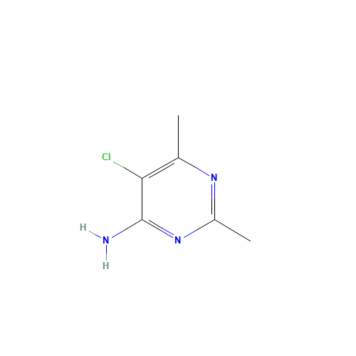 2858-20-0 4-AMINO-5-CHLORO-2,6-DIMETHYLPYRIMIDINE chemical structure