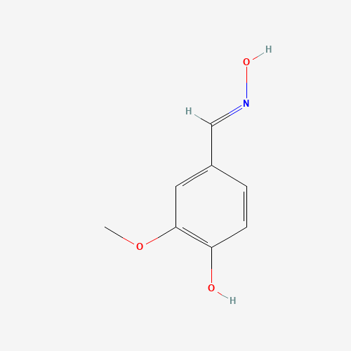 2874-33-1 3-METHOXY-4-HYDROXY BENZALDEHYDE OXIME chemical structure