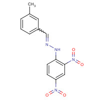 2880-05-9 M-TOLUALDEHYDE 2,4-DINITROPHENYLHYDRAZONE chemical structure